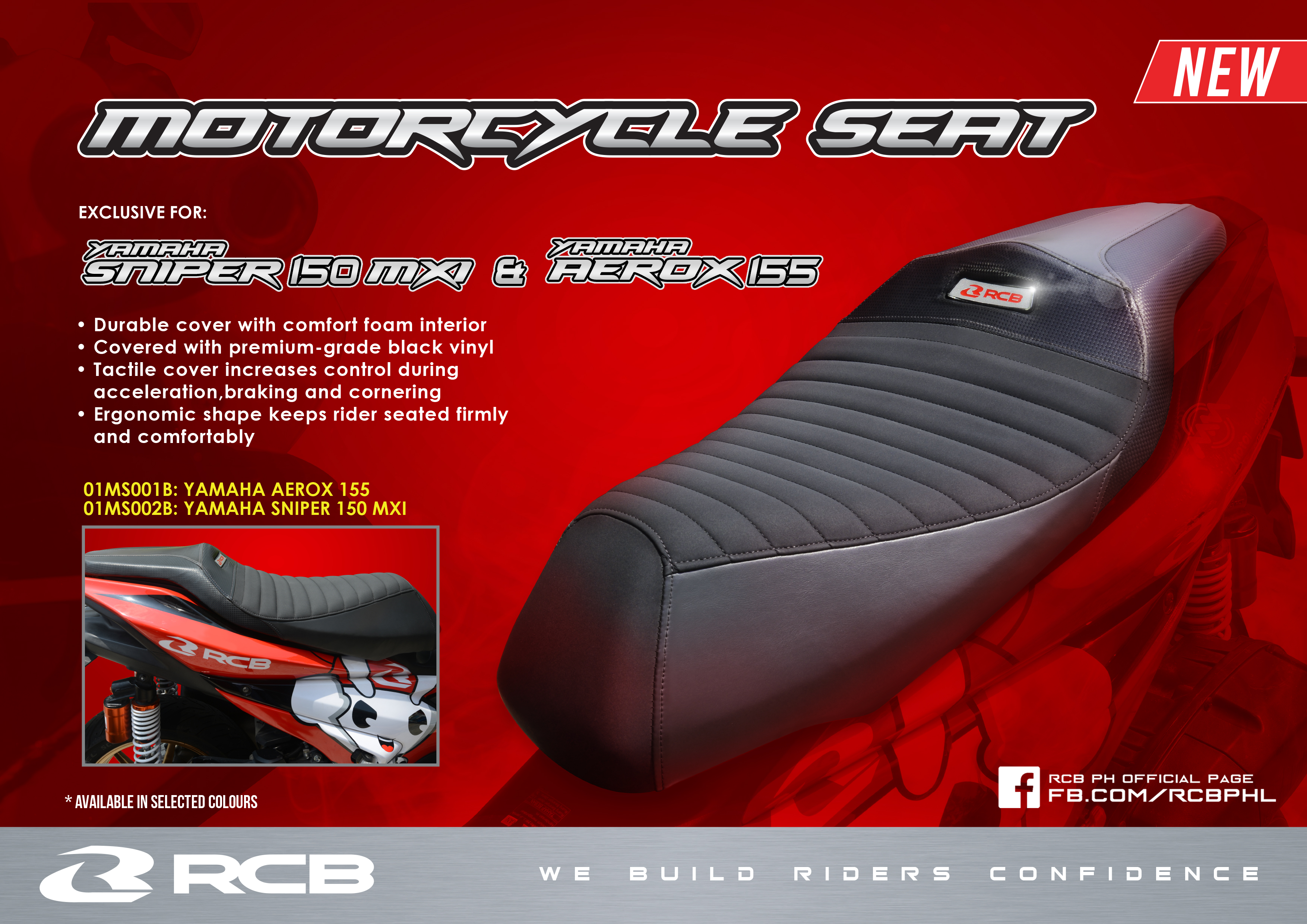 RCB Motorcycle Seat5